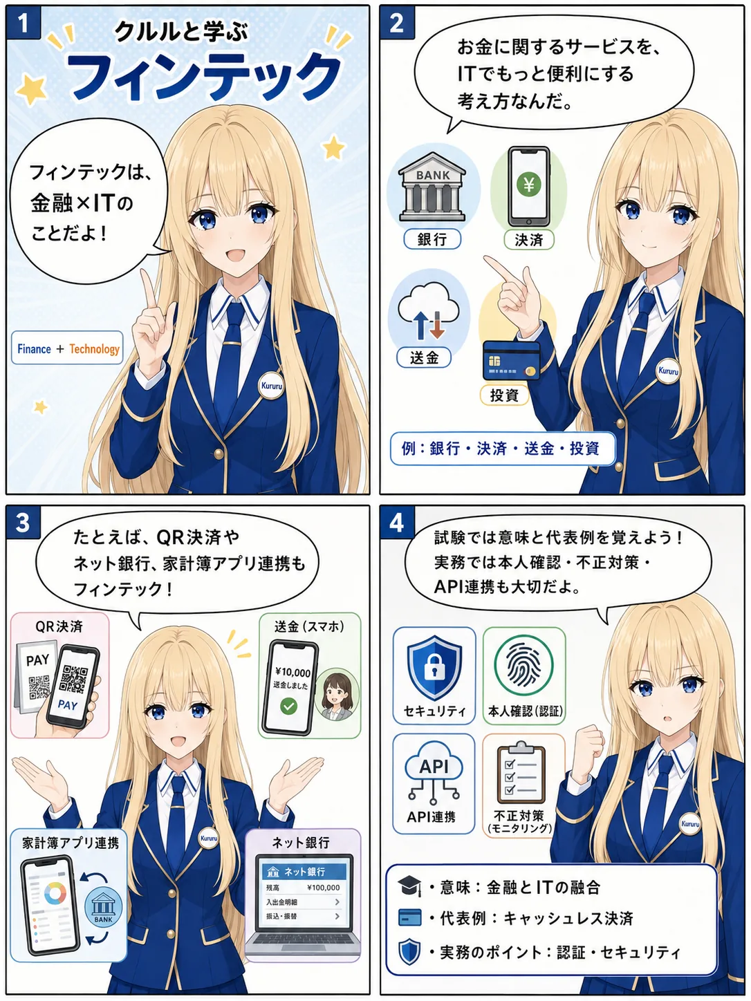 フィンテックの解説（基本情報技術者シラバス用語）