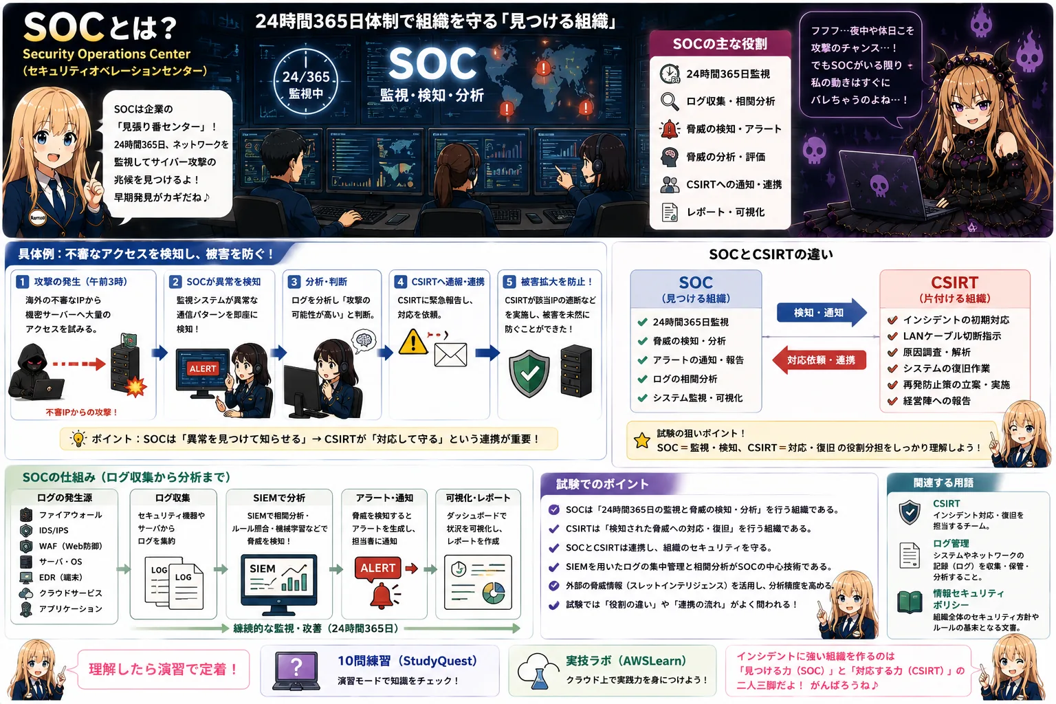 SOCの解説（基本情報技術者シラバス用語）
